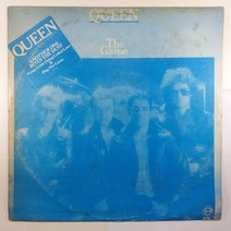 (중고LP)(빈티지 인테리어용 디피용) QUEEN/ THE GAME/ 자켓 닳음 파손은 수선함/ 음반 상태 양호/ 물세척