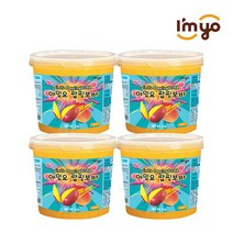 아임요 팝핑보바 망고 버블티펄 토핑2kg x 4개, 단품