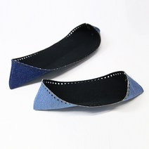 니뜨 데님 클러치 바닥 /무료도안증정 니뜨가방부자재 뜨개부자재 클러치바닥 파우치바닥 데님클러치바닥 가방바닥 데님바닥 뜨개바닥, 진청