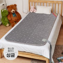 일월 투스파 플러스 온수매트 싱글 100x200, 없음