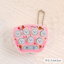 팡팡 미니 두더지게임 두더지잡기 온가족 보드게임 장난감, C