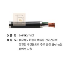 1+1 4SQ 3C VCT * 절단조장, 상세페이지 참조