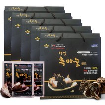 국산 의성흑마늘골드 흑마늘즙 80ml 30포 5박, 단품