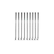 MAZEL (마젤) 골프 클럽 아이언 세트 원렝스 아이언 세트 카본 / 스틸 샤프트 오른손잡이 & 왼손잡이 싱글 렝스 9개 세트 4-SW 멘즈 백 없음 클럽만 (오른손잡이 카본 플렉스 : R)