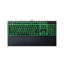 레이저 Ornata V3 X 풀사이즈 와이어드 멤브레인 게이밍 키보드 for PC 블랙