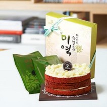 유어버스데이 뚜레쥬르 레드벨벳케익+미역A (케익배달 꽃배달 기념일 어버이날 선물)