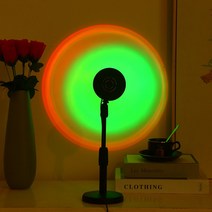 인공 태양 감성 선셋 석양 LED 프로젝션 조명 무드등 _ 2022978EA, 본상품선택