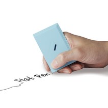 롱테일컴퍼니 독특한 이색 선물 아이디어 슬림 디자인 북마크 볼펜 플렛펜1색, 1개, 검정