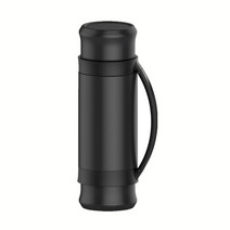 Huajiandao 여행용 보온보냉병 H02T-200LX1, 블랙, 2L