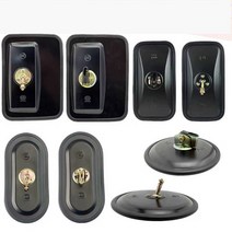 화물차 트럭 사이드미러 중장비 백미러 지게차 거울, 정방형- 나사식 나사지름 1 cm