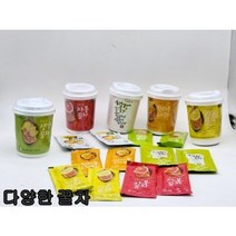 간편한 액상 스틱꿀차 씨즈 차랑나랑 6종 한라봉 생강 레몬 자몽, 신한 생강꿀차 40g 10t