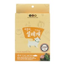 펫더맨 짜먹는 강아지간식 15g, 연어맛, 20개입
