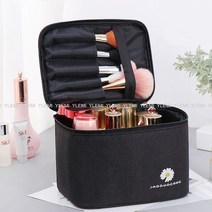 화장품 파우치 휴대용 여행 방수 여성 메이크업 가방 대용량 세면 용품 주최자 보관 지퍼
