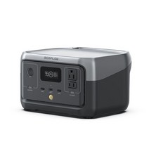 캠핑발전기 무소음 ecoflow river 2 휴대용 발전소 256wh 300w ac 110v solar generator lifepo4 배터리 for home tents rv, 강 2, 우리를