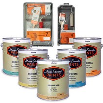 [던에드워드] 슈프리마 (무광 벨벳광 계란광 저광 반광) 1QT (약1L) + 도구세트, (단품) 슈프리마 벨벳광 1L