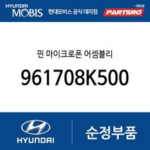 핀 마이크로폰 어셈블리 (961708K500) 뉴 슈퍼 에어로 시티