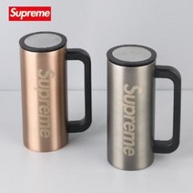 Supreme 머그 보온보냉 텀블러, 실버, 350ml
