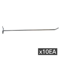JNCP 타공판 일선후크x10EA, 크롬(30cm), 1개