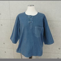 메밀꽃피는날 남여공용 기본 7부소매 상의 생활한복 단체복