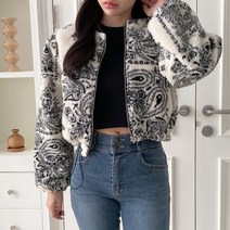 수키 뽀글 덤블크롭자켓 1109514