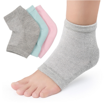 발뒤꿈치 보습양말, 극세사 핑크