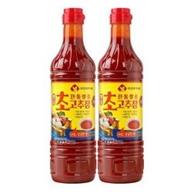 진조미 양념 초고추장 1kg + 1kg 회 초장 비빔장 무침, 4세트