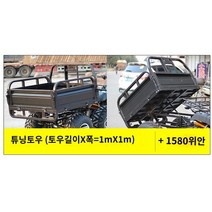 ATV 사륜바이크 350CC 사구동 전지형 농부차 큰 황소 비치차 버킷 4륜 오프로드 오토바이 캐리어, 01 외장차 버킷