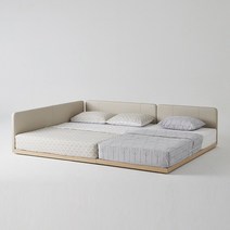 한샘 스테디2 슬림 패밀리침대 Q+SS 노뜨, 없음