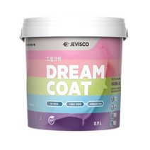 제비스코 친환경 항균페인트 드림코트 0.9L, 에그쉘광라임그린, 1개