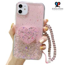 4- 갤럭시 a10 a20 30 a40 a50 a70 a80 a31 e j4 j6 plus 그립톡 글리터 TPU 하트 케이스
