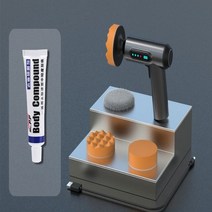 자동차 광택기 차량용 풀리셔 왁싱기 무선 전기 연마 기계 USB 충전식 연마기 차체 청소 왁싱 수리 차량 광택 강력한 저소음, [02] B