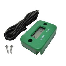 LCD 방수 디지털 Tach 시간 측정기 카운터 ATV 오토바이 악기 스노우 모빌 가솔린 보트 발전기 자전거, Green_CN, 06 Green