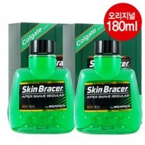 멘넨 스킨브레이서 애프터 쉐이브 레귤러 180ml 1+1 2개/남성화장품/스킨