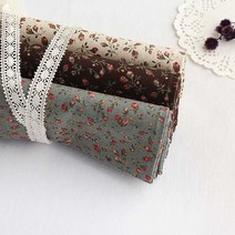 (천마마) 면20수평직 코코로즈-가방 소품 옷 이불 마스크, 아이보리