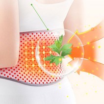 허리보호대 복부 허리 찜질 자가발열 온열 밴드 복대, M