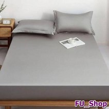 ForU303 순수면 수매트리스커버 패밀리 침대 매트리스 수입이불 손님이불 매트 커버, 180x200x30cm*인디핑크