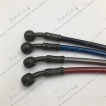 유압실린더 자키 작기 펌프 펀칭기 프레스 유압기 오토바이 더트 바이크 브레이드 스틸 유압 강화 라인 클, 04 80CM