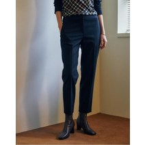 [21FW 닥스 여성]D-GIFT 블랙 단색 배기핏 기모팬츠-DLPA1D091BK