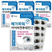 유유제약 메가파워 아이비젼 루테인12 60캡슐x4통 12중복합 온가족 눈건강, 4통, 60캡슐