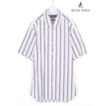 빈티지/ 빈폴 반팔 남방/남성L/셔츠/스트라이프/4816