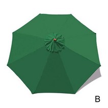 3m 야외 우산 교체 캐노피 8 갈비뼈 디아 파티오 양산 파라솔 탑 커버 마당 가든 비치 풀, 협력사, 초록