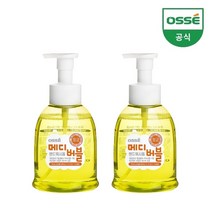 오쎄 메디버블 거품형 대용량 항균 핸드워시 500ml (그린애플향), 2개