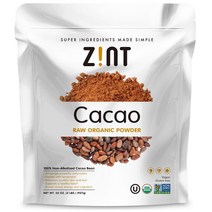 Zint 생 오가닉 카카오 파우더 907g (32oz)