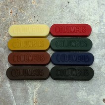 가죽공예 도구 - 콜롬버스 엣지 탑 왁스 *가죽 재단면 마감용* 개당가격, 진밤