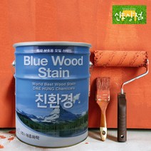 친환경우드 오일스텐 방부목페인트 투명오일스테인 데크칠 목재용방수 외부데크 투명 다양한 컬러 색상, 16리터, DHC-116 화이트