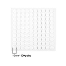 양초 캔들 심지양면 테이프 캔들 심지 스티커 접착제 왁스 고정 베이스 홀더 스탠드 양초 만들기 용품, 02 10mmx100pcs