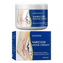 50g 정맥류 크림 정맥류 진정 레그 크림 천연 정맥류 정맥 수리 모세관 바디 케어, 제비꽃