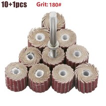 밸트 그라인더 10Pcs 연마 도구 플랩 휠 샌딩 샌드페이퍼 로타리 공구 용 연삭 디스크 녹 제거, 03 빨간