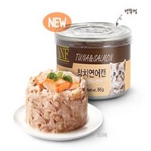 ANF 고양이캔(참치순살 참치연어) 고양이캔, 1box, 참치 연어