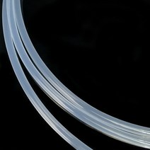 알루미늄각관 아시바파이프 아연각관 PTFE 튜브 id 0.8 1 1.5 1.6 2 2.5 3 4 5 6mm f46 pfa fep 절연 호스 경질 파이프 온도 내식성 600v, 투명한, 1m, 아이디 0.8mm x 1.6mm